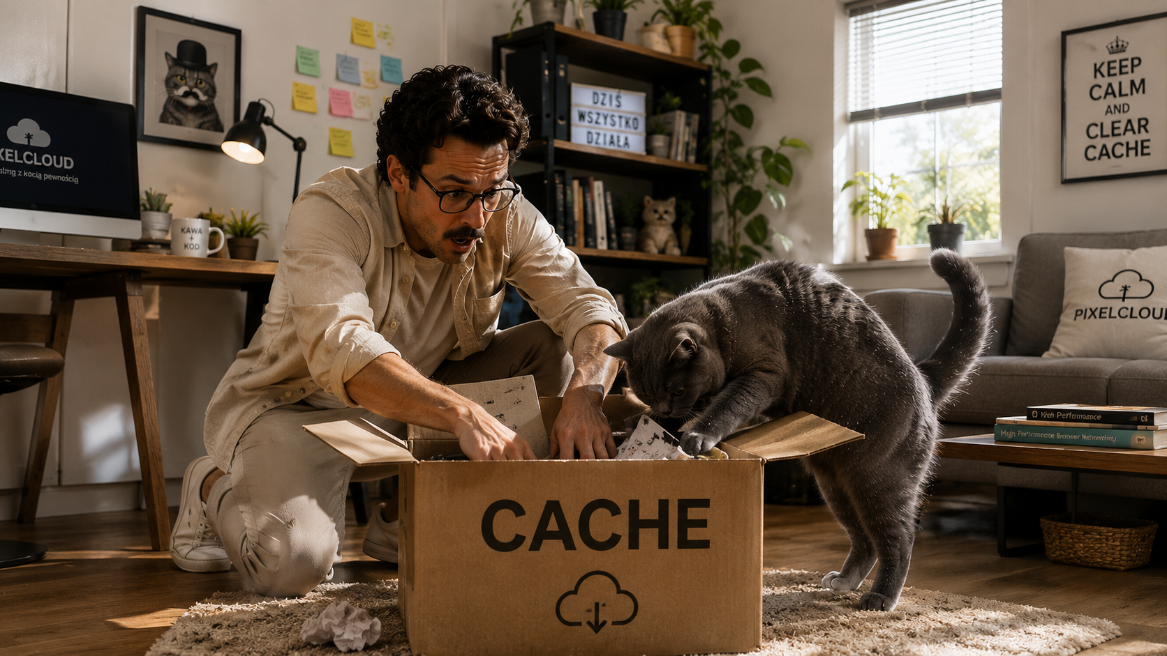 Co to jest cache i jak przyspiesza stronę